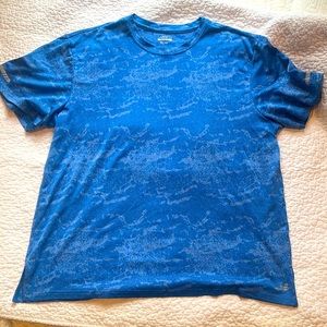 Men’s XL blue workout shirt